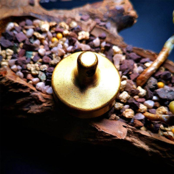 13 Types Small Round Tsa Tsa Mold - Tibetan tsa tsa mold, detailed view