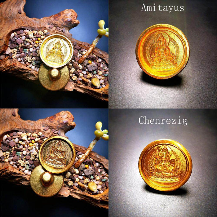 13 Types Small Round Tsa Tsa Mold - Tibetan tsa tsa mold, view 5