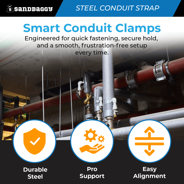 steel conduit clamps