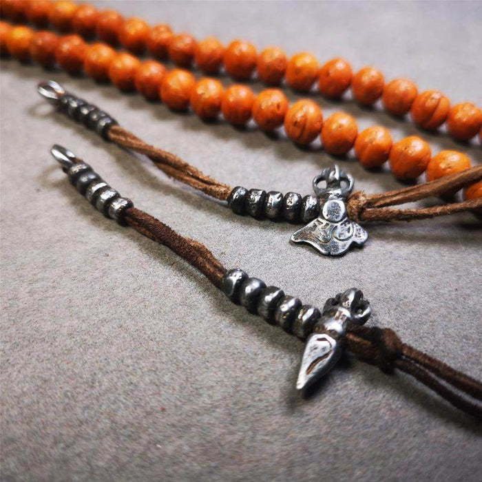 5mm Cold Iron Prayer Bead Counters - Tibetan Buddhist art, view 4