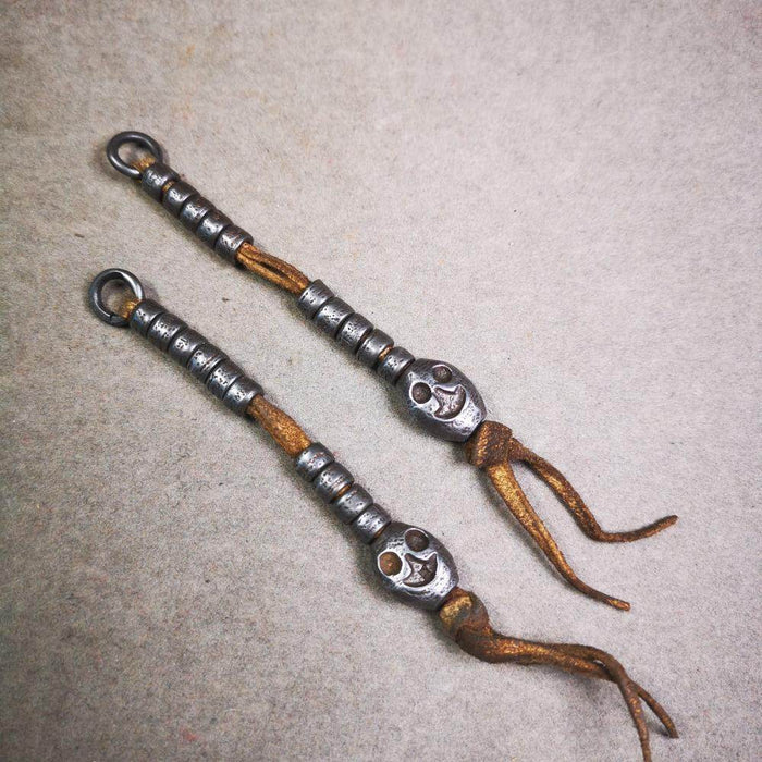 6mm Cold Iron Prayer Bead Counters - Tibetan Buddhist art, view 4