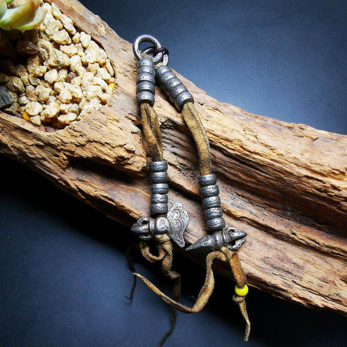 6mm Cold Iron Prayer Bead Counters - Tibetan Buddhist art, view 4