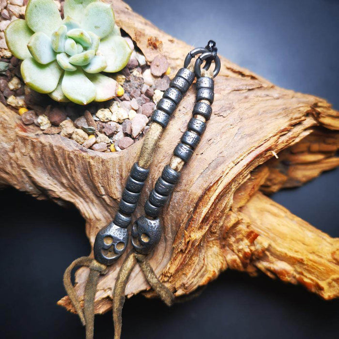 6mm Cold Iron Prayer Bead Counters - Tibetan Buddhist art, view 5