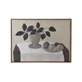 Abstract Fruit Framed Art
