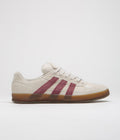 Adidas Aloha Super Shoes in Alumina and Shadow Red / Gum5