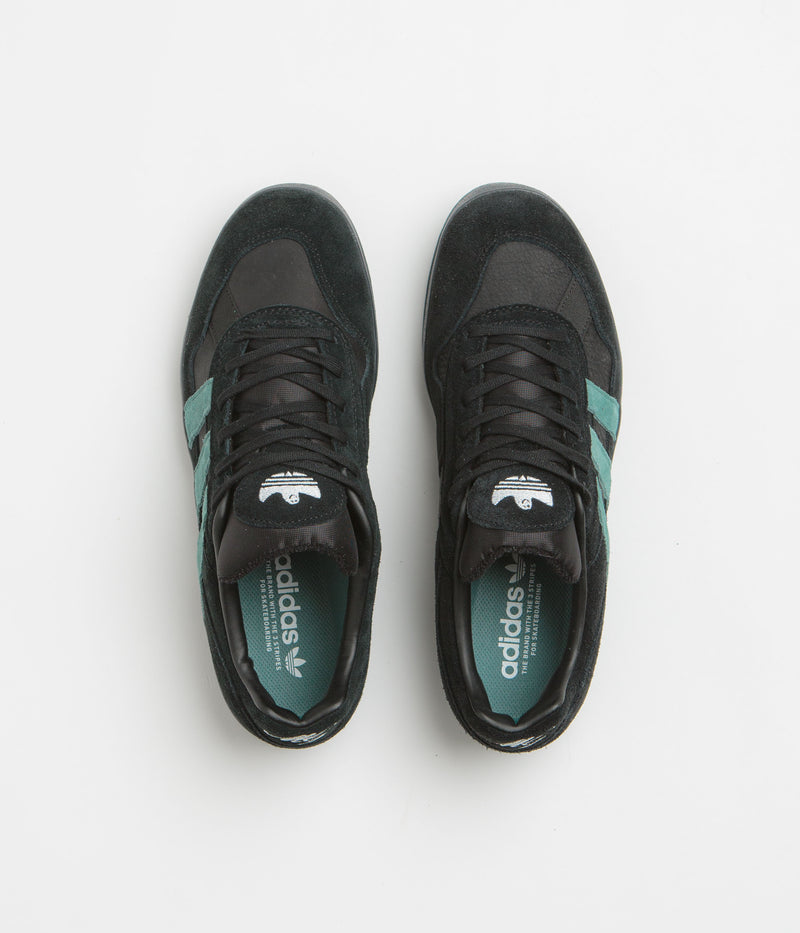 Adidas Aloha Super Shoes in Core Black and Preloved Teal / FTWR White