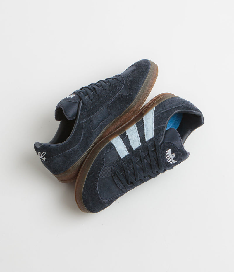 Adidas Aloha Super Shoes in Legend Ink and Clear Sky / Gum5