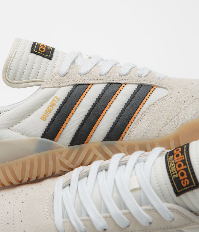 Adidas Busenitz Indoor Super Shoes in Clear Brown and Core Black / Off White
