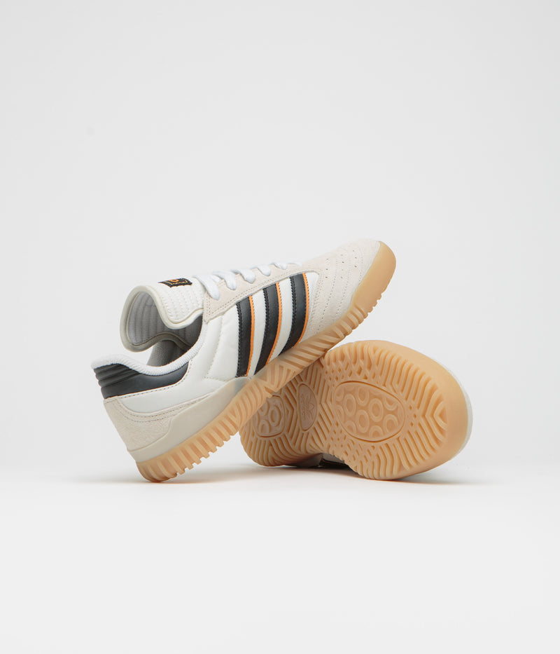 Adidas Busenitz Indoor Super Shoes in Clear Brown and Core Black / Off White