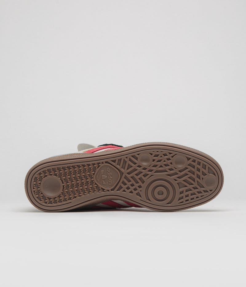 Adidas Busenitz Shoes in Clear Brown and Better Scarlet / Gum5