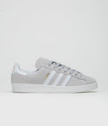 Adidas Campus ADV Shoes in Grey Two and FTWR White / Gold Metallic