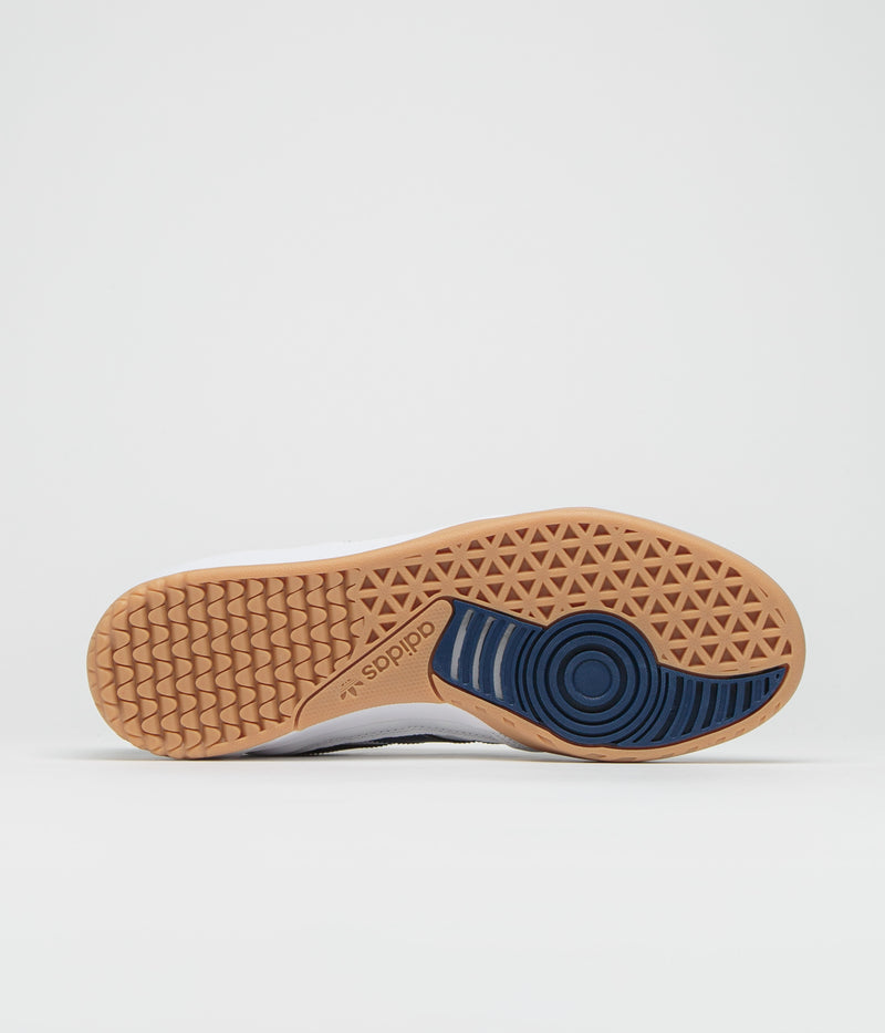 Adidas Copa Premiere Shoes in FTWR White and Dark Blue / Gum 3