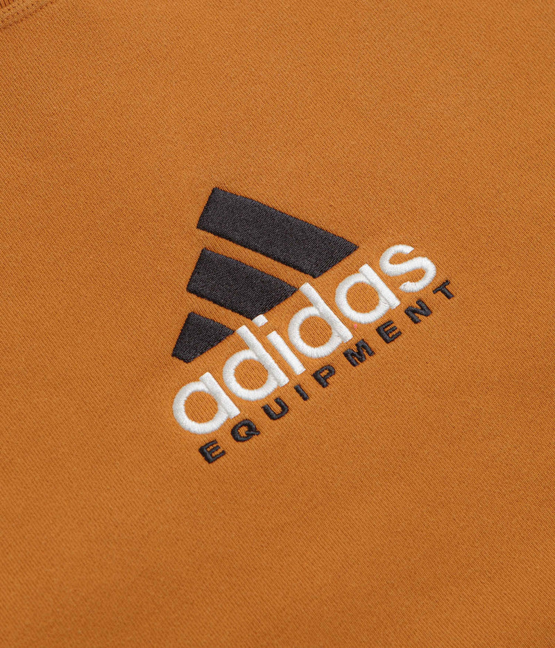 Adidas EQT Washed Crewneck Sweatshirt in Craft Ochre