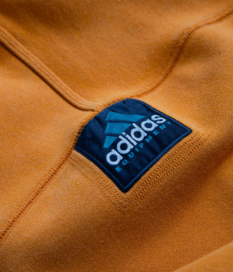 Adidas EQT Washed Crewneck Sweatshirt in Craft Ochre