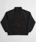 Adidas Gazelle Premiere Track Jacket in Black and White / Team Royal Blue