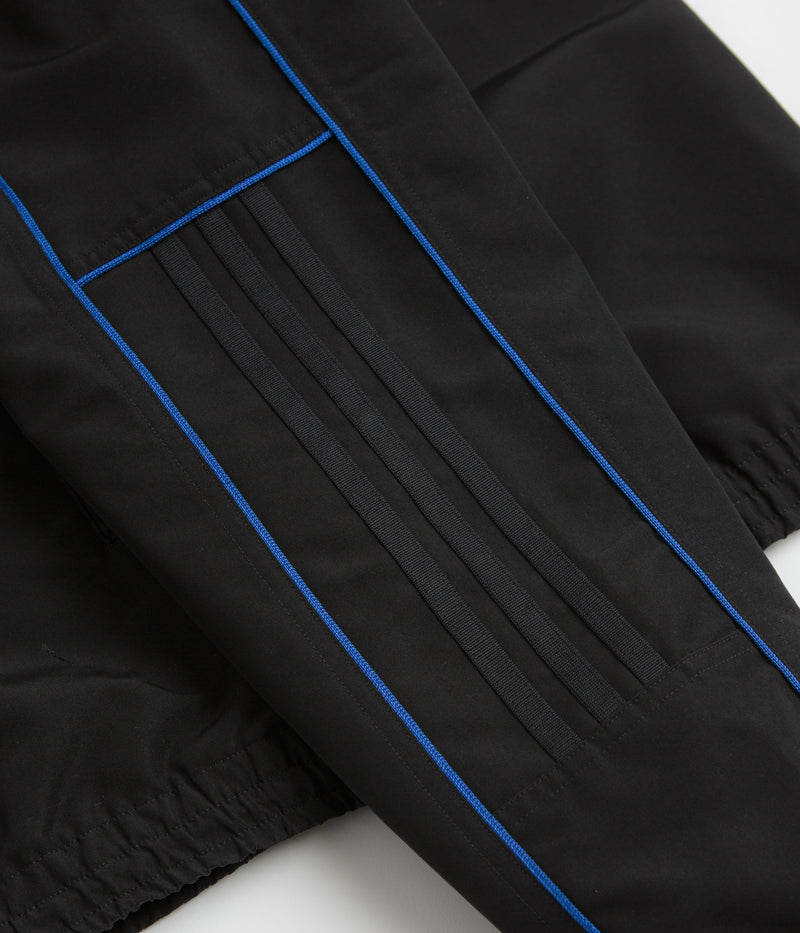 Adidas Gazelle Premiere Track Jacket in Black and White / Team Royal Blue