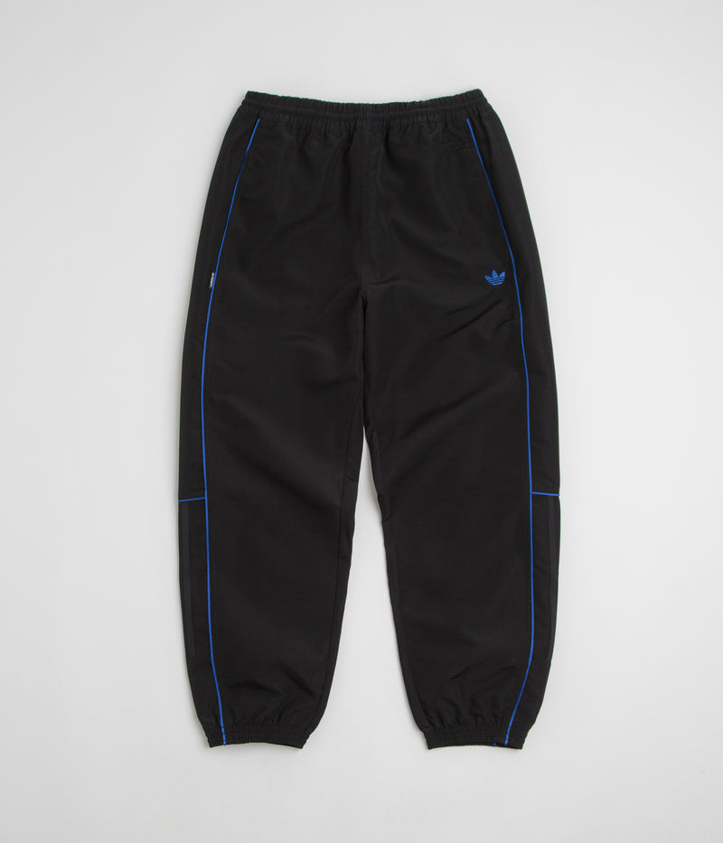 Adidas Gazelle Premiere Track Pants in Black and White / Team Royal Blue