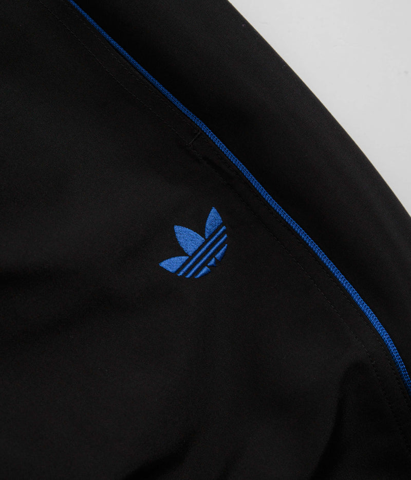 Adidas Gazelle Premiere Track Pants in Black and White / Team Royal Blue