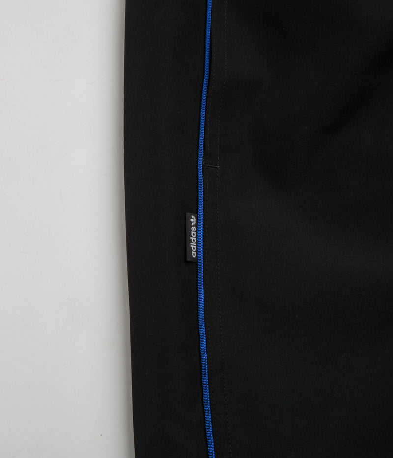 Adidas Gazelle Premiere Track Pants in Black and White / Team Royal Blue