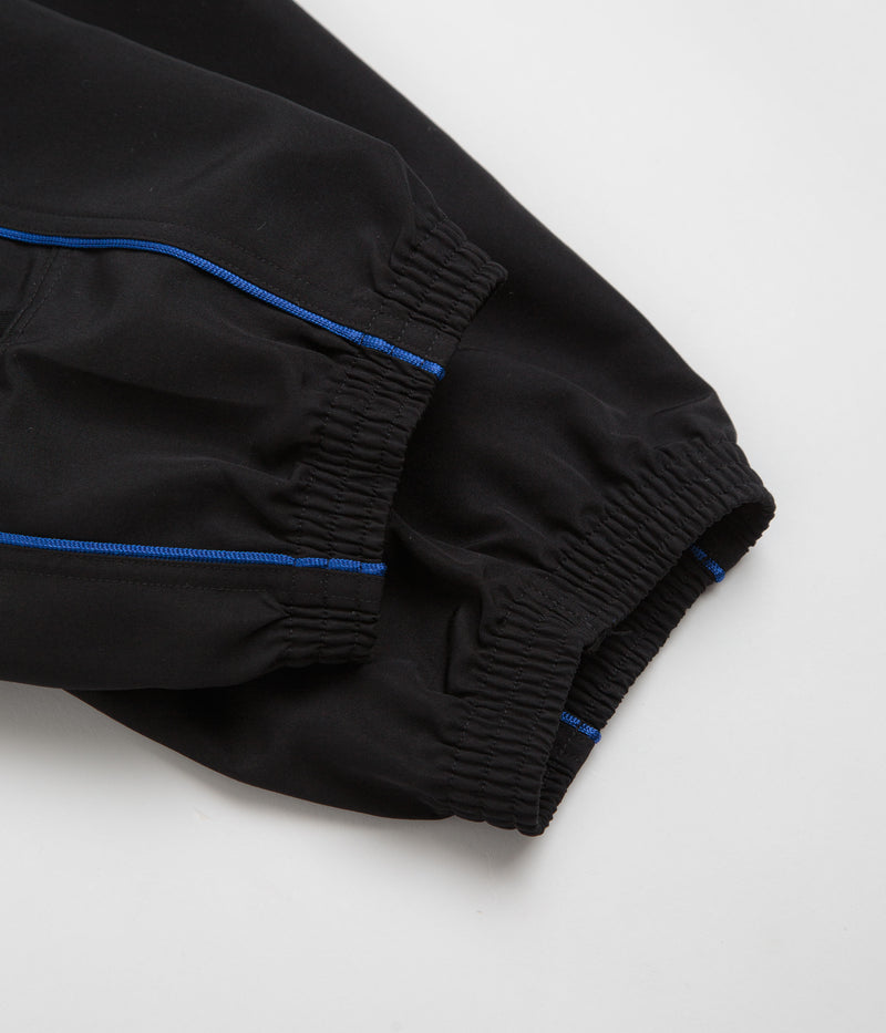 Adidas Gazelle Premiere Track Pants in Black and White / Team Royal Blue
