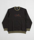 Adidas Geo Crewneck Sweatshirt in Black