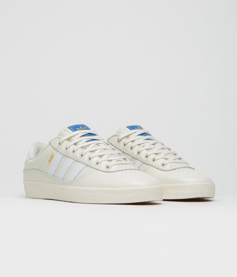 Adidas Puig Indoor Shoes in Off White and FTWR White / Bluebird