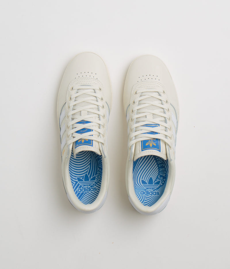 Adidas Puig Indoor Shoes in Off White and FTWR White / Bluebird