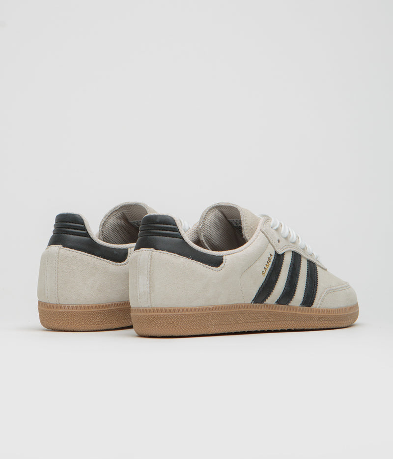 Adidas Samba ADV Shoes in Alumina and Core Black / Gum4