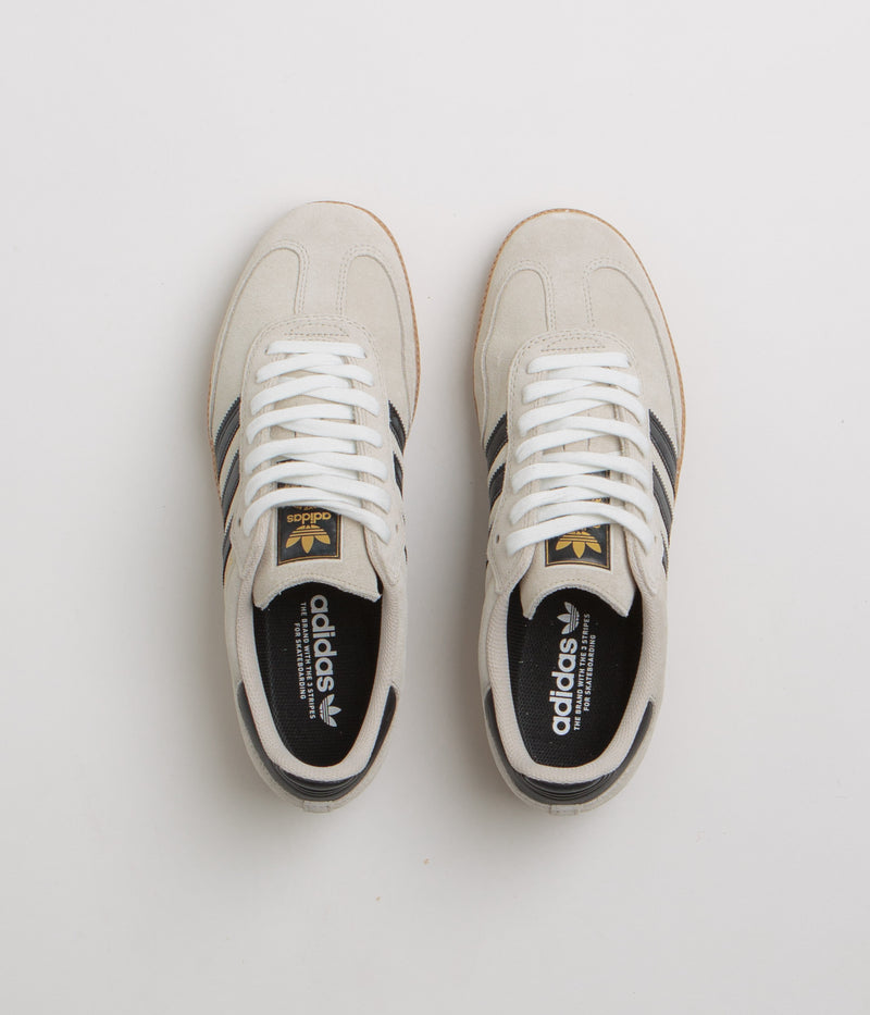 Adidas Samba ADV Shoes in Alumina and Core Black / Gum4