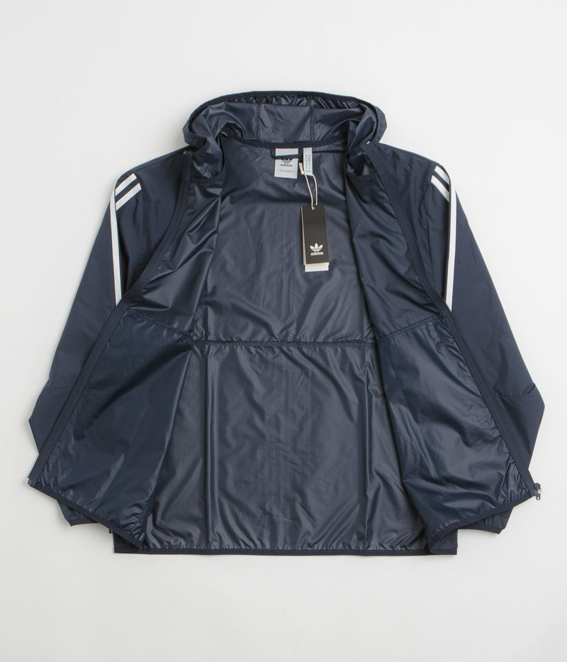 Adidas Skateboarding Windbreaker Jacket in Legend Ink and White