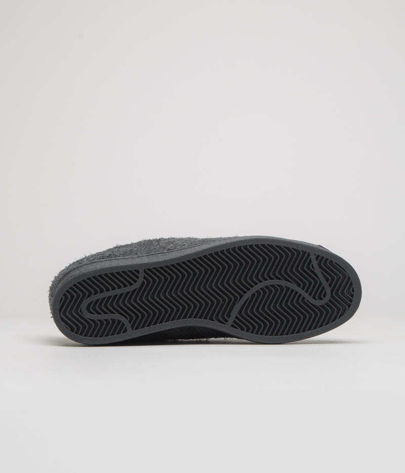 Adidas Superstar ADV Shoes in Carbon and Carbon / Collegiate Purple