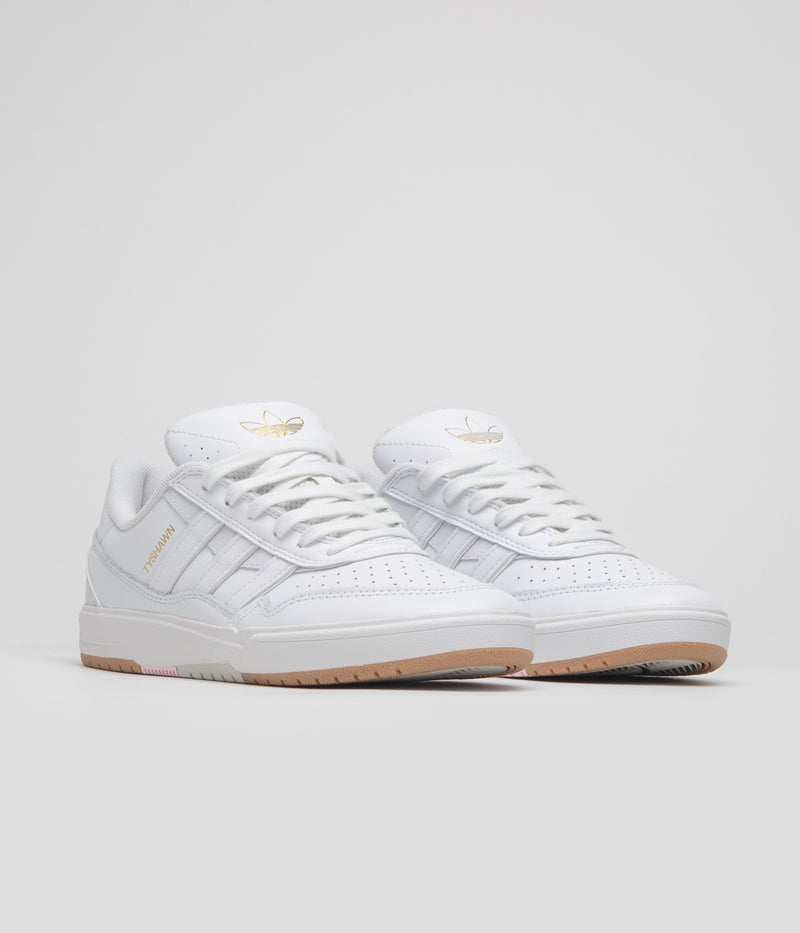 Adidas Tyshawn II Shoes in FTWR White and FTWR White / Gum4