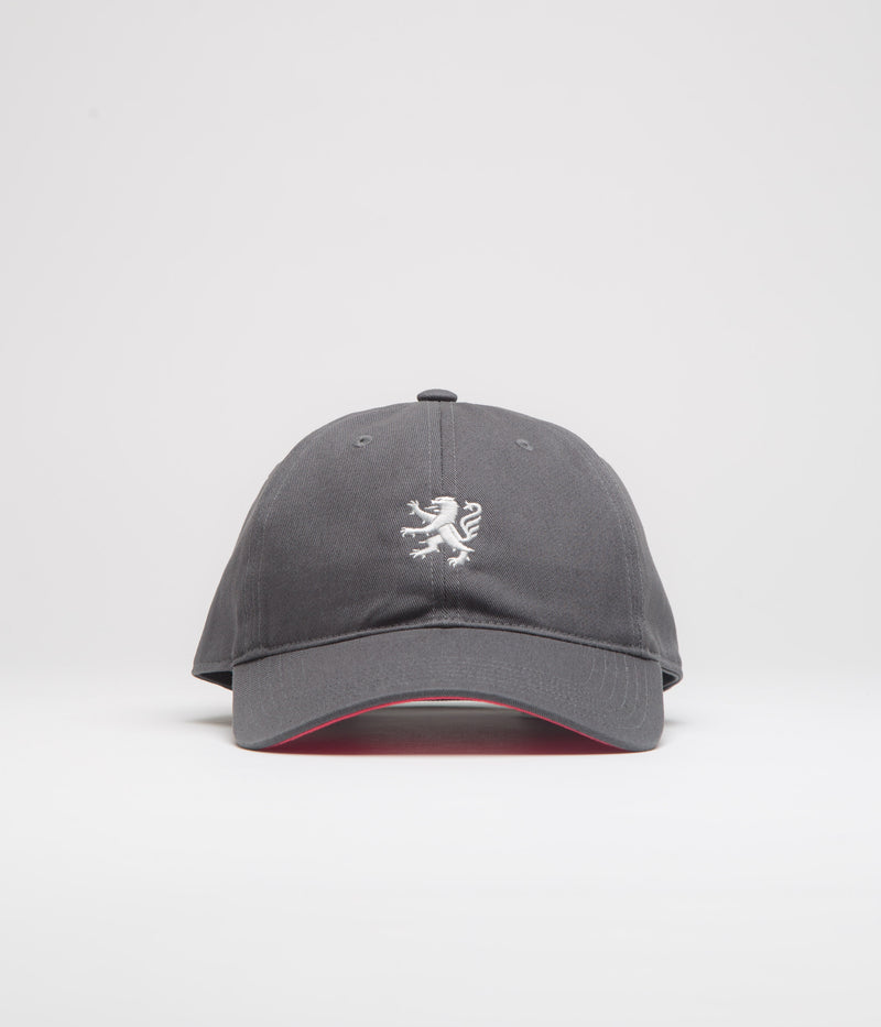 Adidas x Wall Street x Olympique Lyonnais Cap in Grey Five and Active Pink