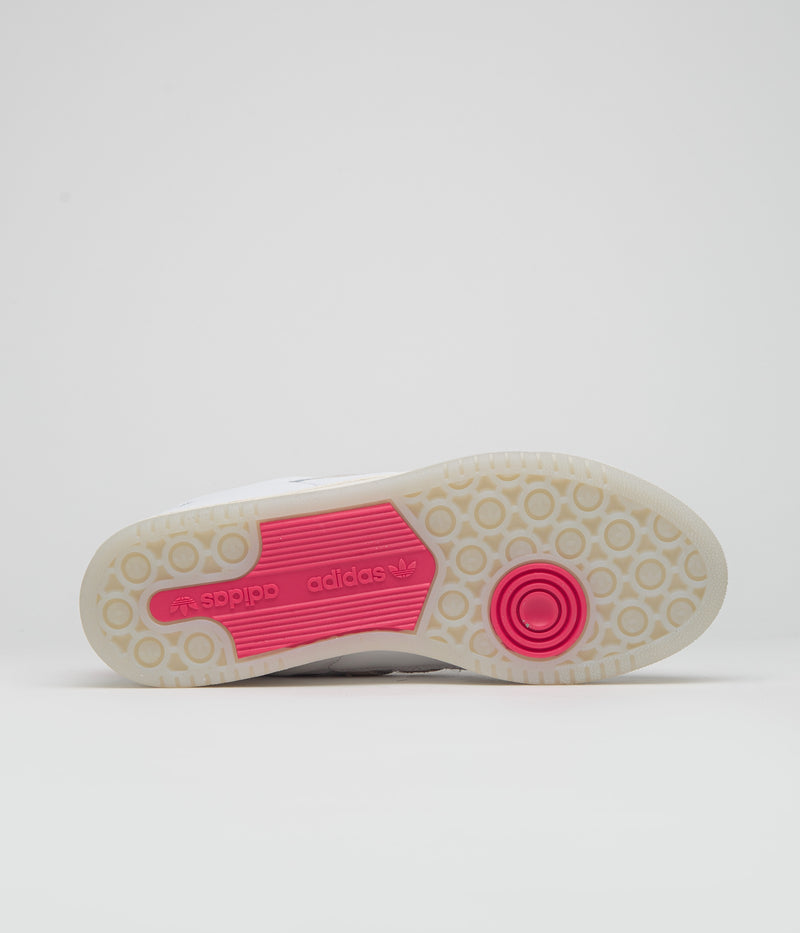 Adidas x Wall Street x Olympique Lyonnais Centennial 85 Low Shoes in FTWR White and FTWR White / Active Pink