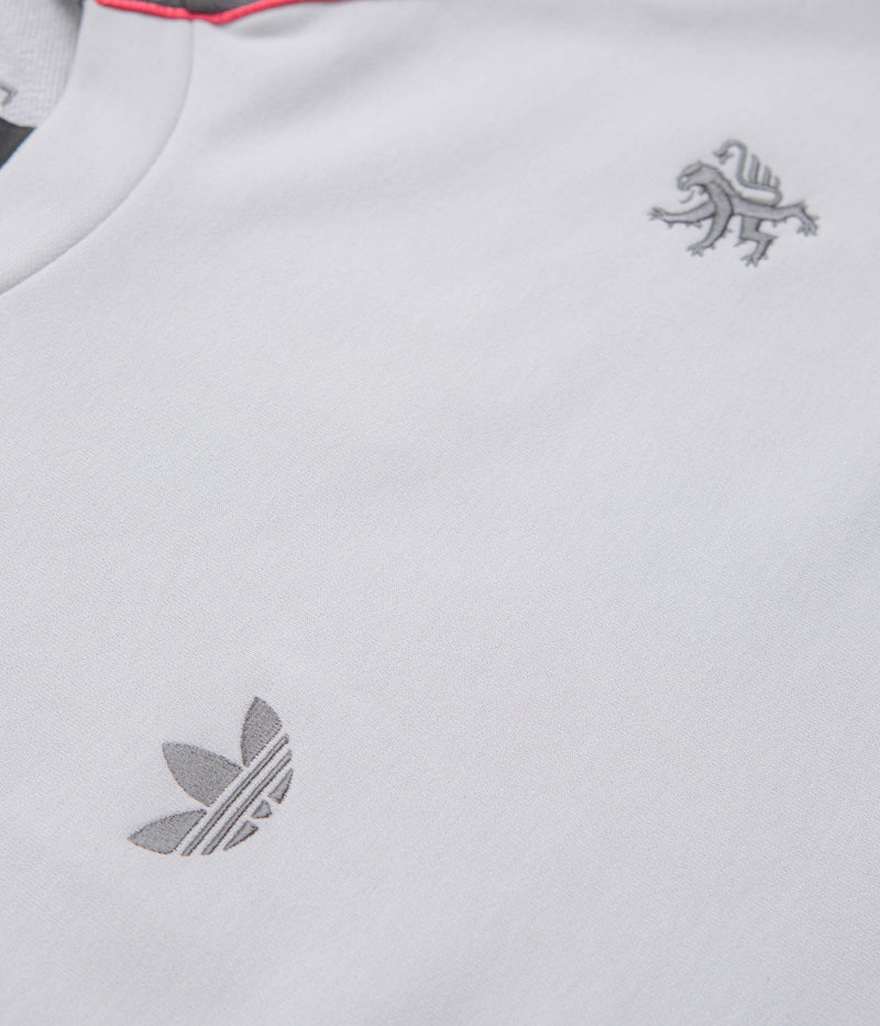 Adidas x Wall Street x Olympique Lyonnais Crewneck Sweatshirt in Solid Grey and Grey Five