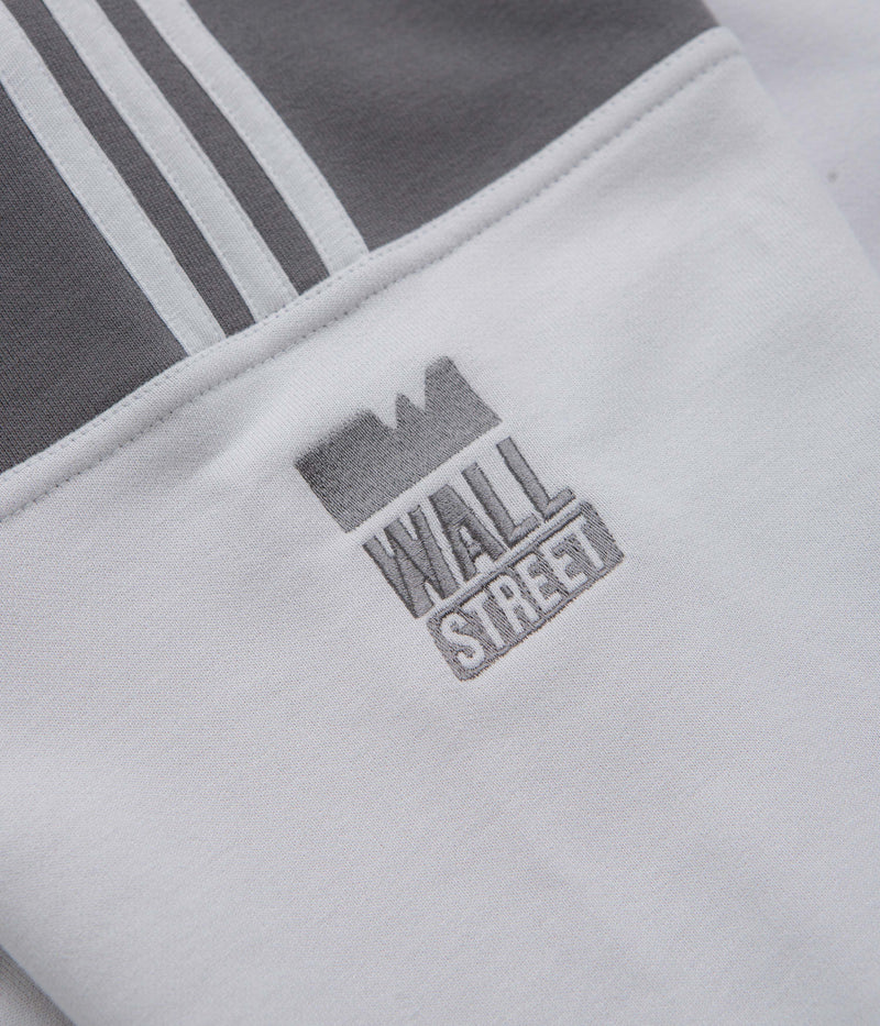 Adidas x Wall Street x Olympique Lyonnais Crewneck Sweatshirt in Solid Grey and Grey Five