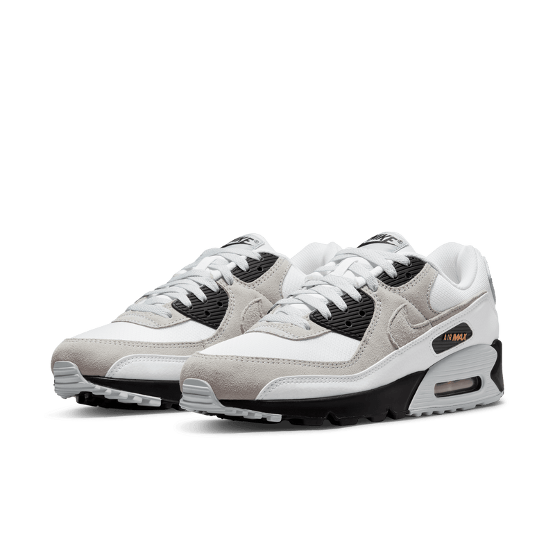 Nike Air Max 90 Men's Shoes "White Black Hot Curry"