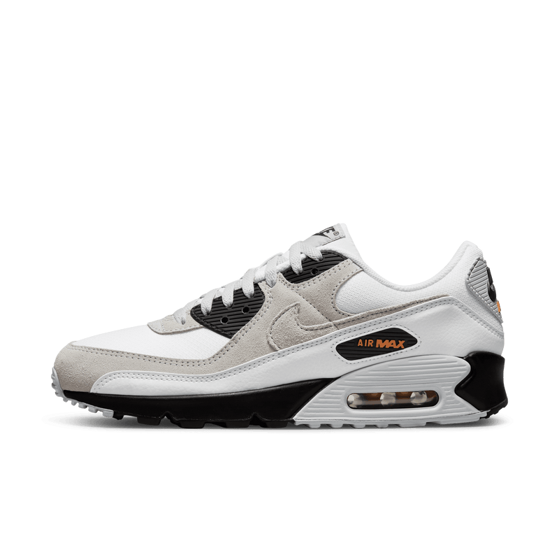 Nike Air Max 90 Men's Shoes "White Black Hot Curry"