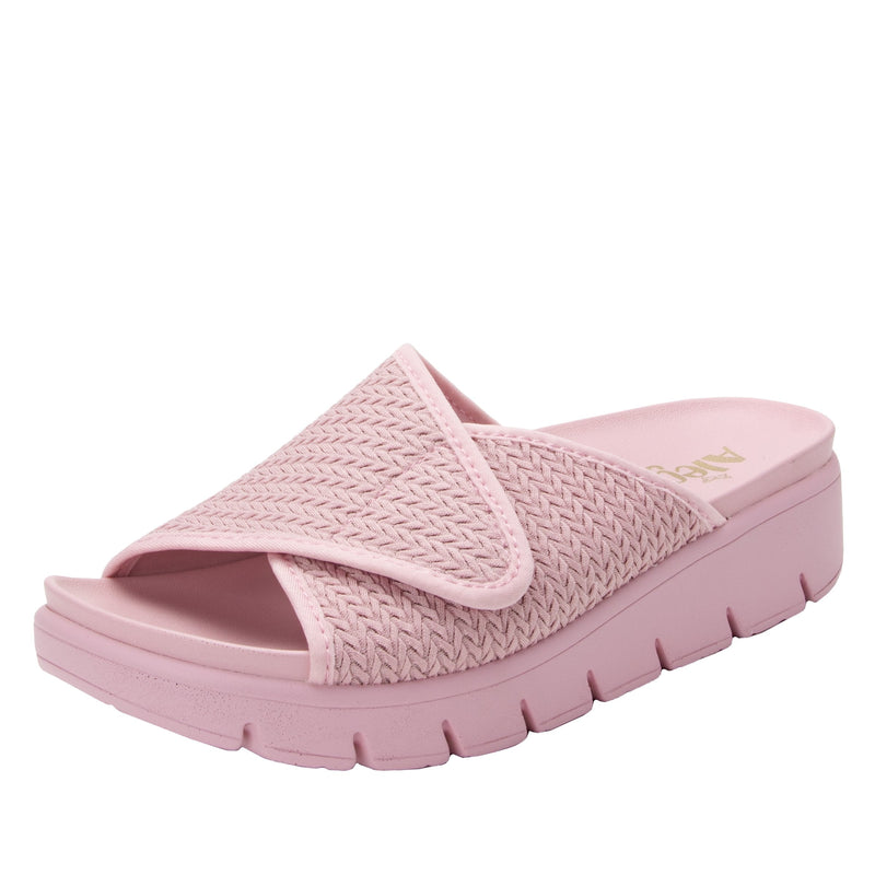 Airie Braided Blush Sandal | Alegria Shoes
