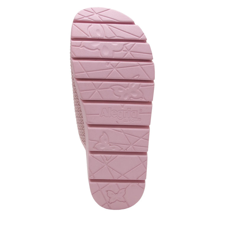 Airie Braided Blush Sandal | Alegria Shoes