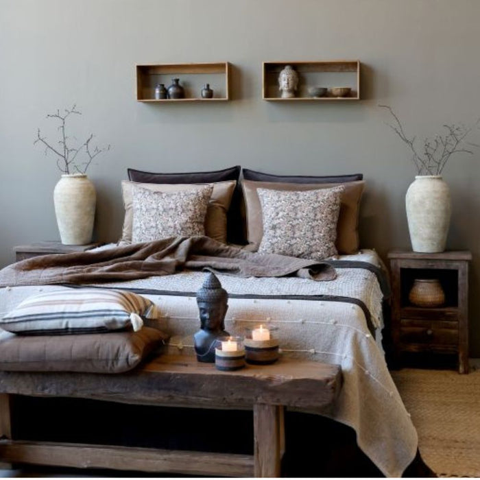 Aix Latte Large Bedspread