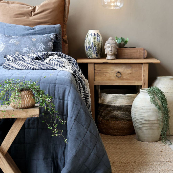 Aix Midnight Summer Bedspread