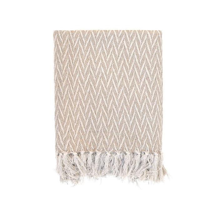 Aix Stone Woven Throw