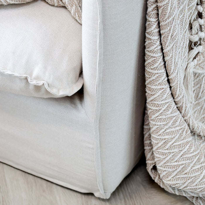 Aix Stone Woven Throw