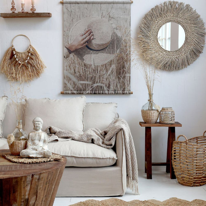 Aix Stone Woven Throw