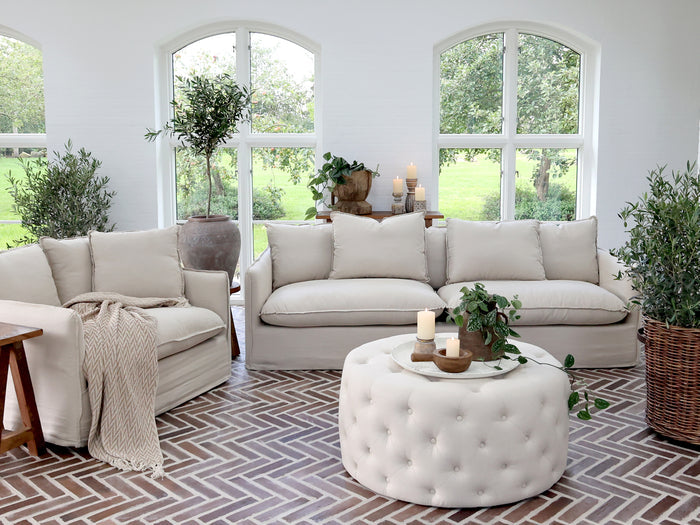 Aix Stone Woven Throw