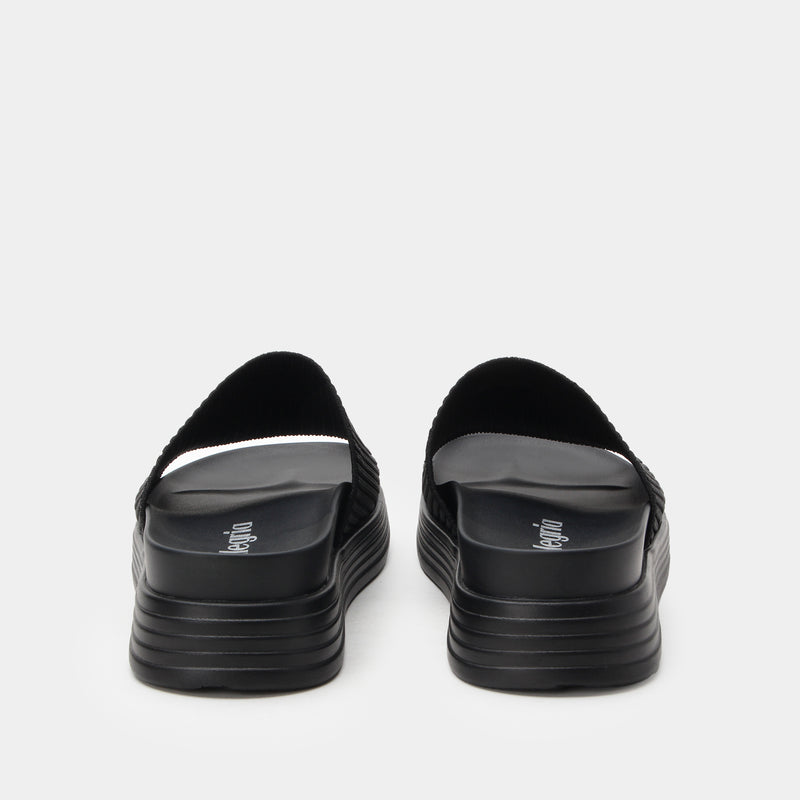 Akimi Black Sandal | Alegria Shoes