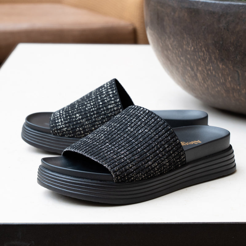 Akimi Glitz Sandal | Alegria Shoes