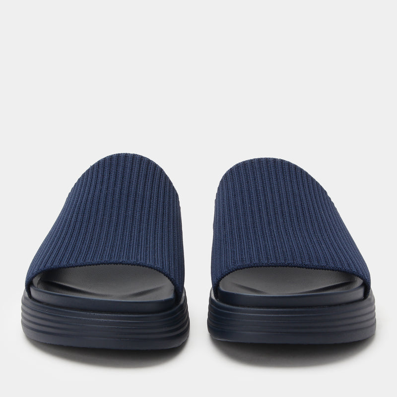Akimi Navy Sandal | Alegria Shoes