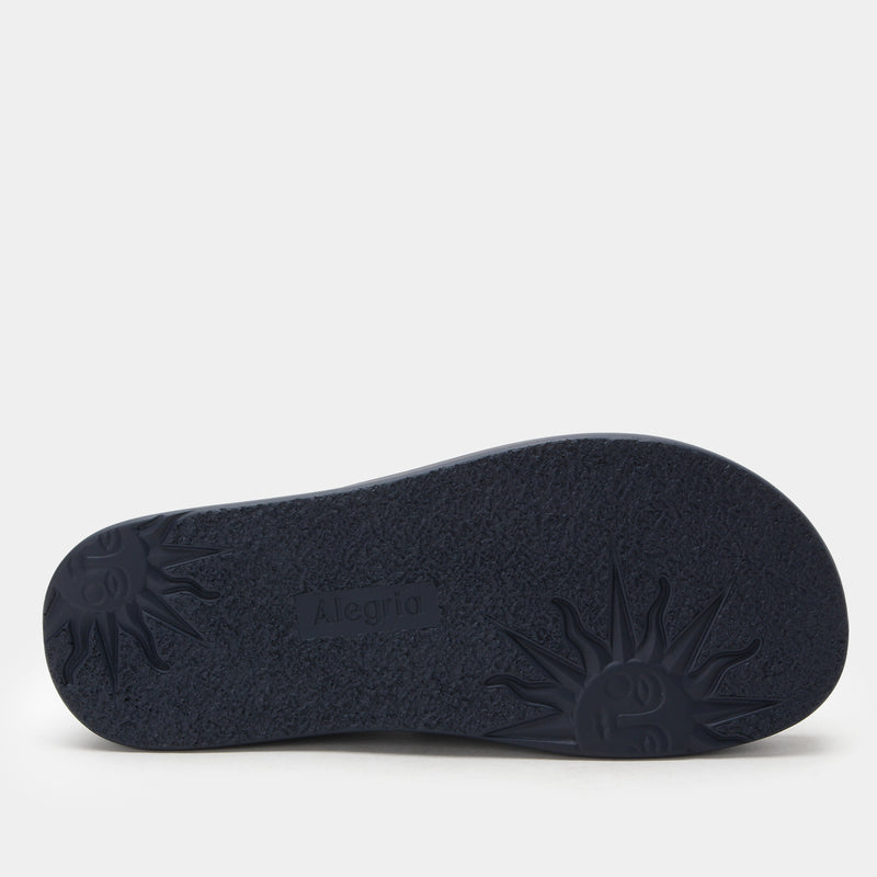 Akimi Navy Sandal | Alegria Shoes